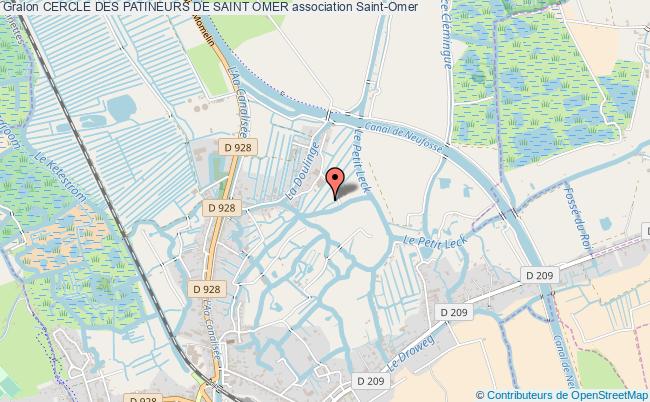 plan association Cercle Des Patineurs De Saint Omer Saint-Omer
