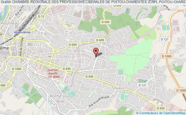 plan association Chambre Regionale Des Professions Liberales De Poitou-charentes (crpl Poitou-charentes) Soyaux