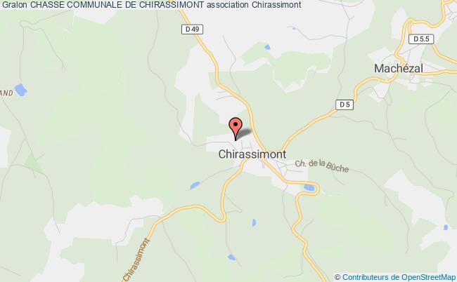 plan association Chasse Communale De Chirassimont Chirassimont