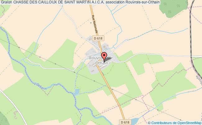 plan association Chasse Des Cailloux De Saint Martin A.i.c.a. Rouvrois-sur-Othain