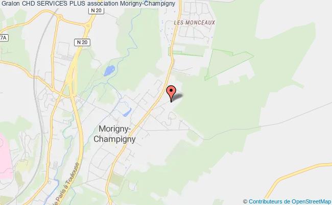 plan association Chd Services Plus Morigny-Champigny