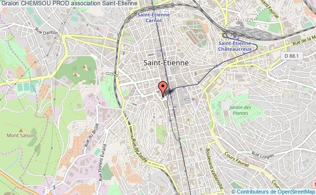plan association Chemsou Prod Saint-Étienne