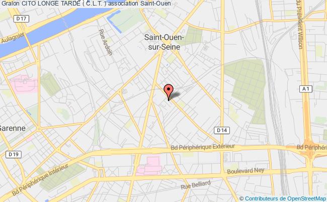 plan association Cito Longe Tarde ( C.l.t. ) Saint-Ouen-sur-Seine