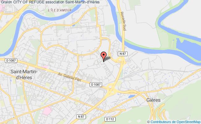 plan association City Of Refuge Saint-Martin-d'Hères