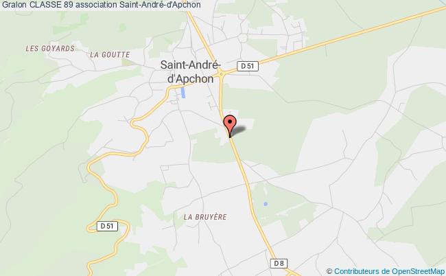 plan association Classe 89 Saint-André-d'Apchon