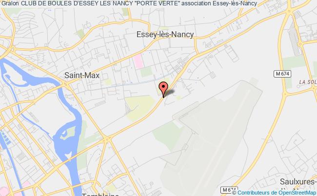 CLUB DE BOULES D'ESSEY LES NANCY "PORTE VERTE"