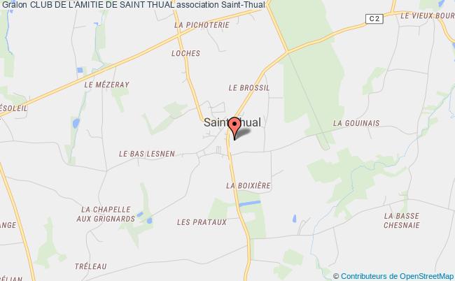 plan association Club De L'amitie De Saint Thual Saint-Thual