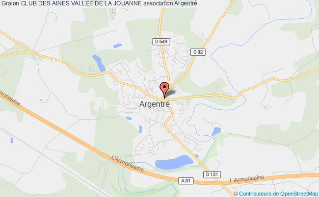 plan association Club Des Aines Vallee De La Jouanne Argentré