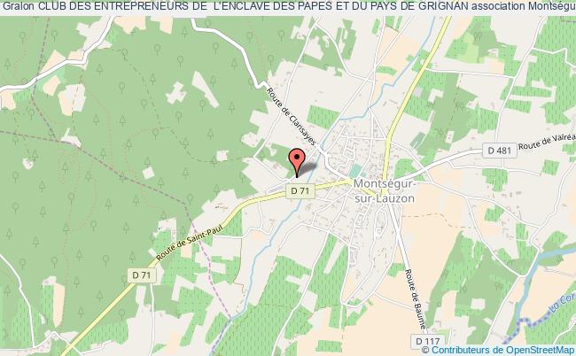 CLUB DES ENTREPRENEURS DE  L'ENCLAVE DES PAPES ET DU PAYS DE GRIGNAN