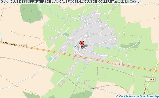 plan association Club Des Supporters De L Amicale Football Club De Colleret Colleret