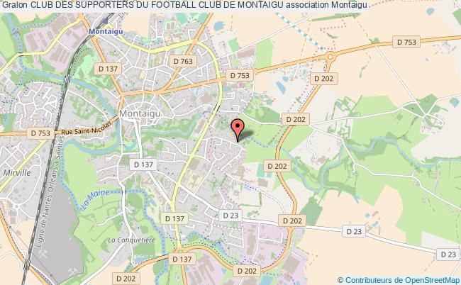 plan association Club Des Supporters Du Football Club De Montaigu Montaigu