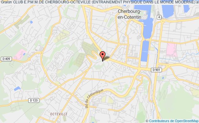 plan association Club E.p.m.m.de Cherbourg-octeville (entrainement Physique Dans Le Monde Moderne) Cherbourg-Octeville