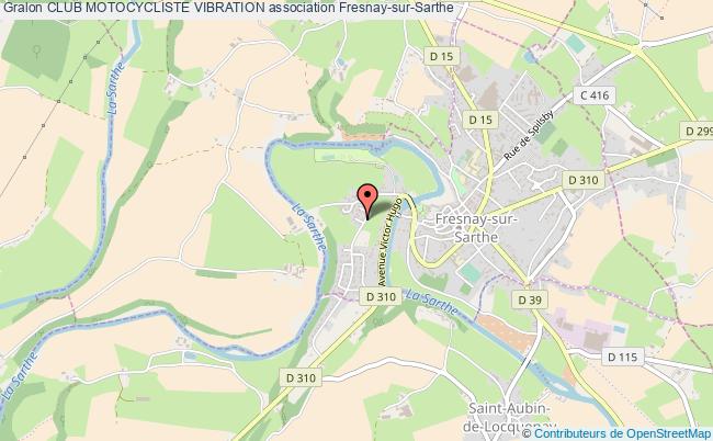 plan association Club Motocycliste Vibration Fresnay-sur-Sarthe
