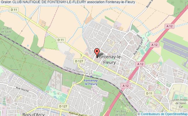 plan association Club Nautique De Fontenay-le-fleury Fontenay-le-Fleury
