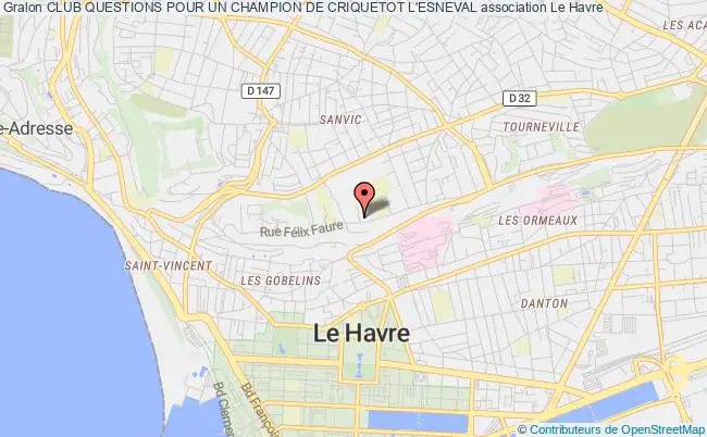 plan association Club Questions Pour Un Champion De Criquetot L'esneval Le Havre