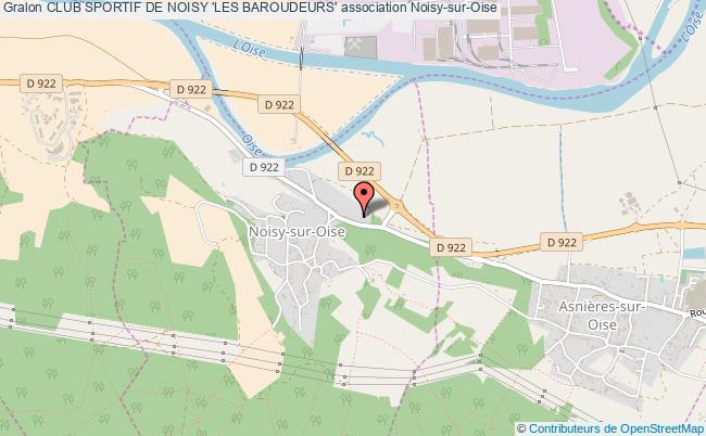 plan association Club Sportif De Noisy 'les Baroudeurs' Noisy-sur-Oise