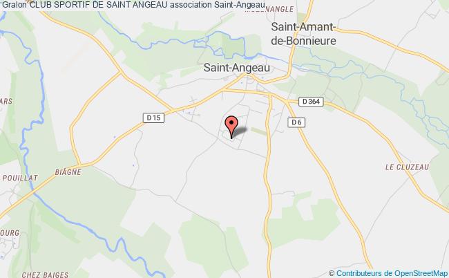 plan association Club Sportif De Saint Angeau Saint-Angeau