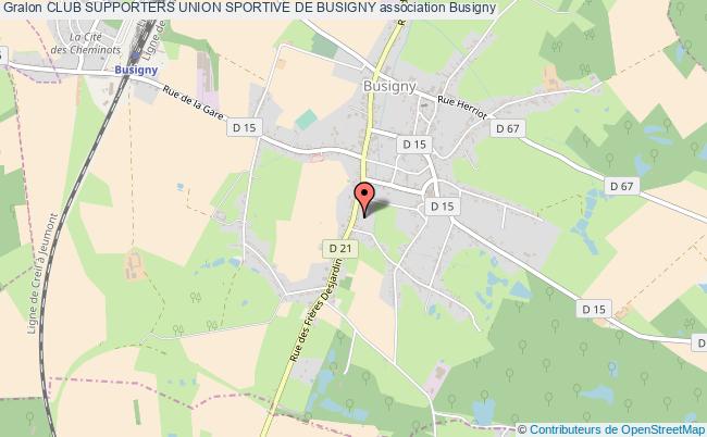 plan association Club Supporters Union Sportive De Busigny Busigny