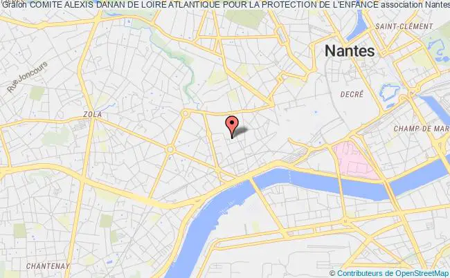 plan association Comite Alexis Danan De Loire Atlantique Pour La Protection De L'enfance Nantes