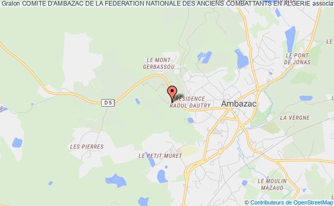 COMITE D'AMBAZAC DE LA FEDERATION NATIONALE DES ANCIENS COMBATTANTS EN ALGERIE