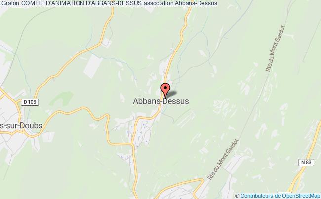 COMITE D'ANIMATION D'ABBANS-DESSUS