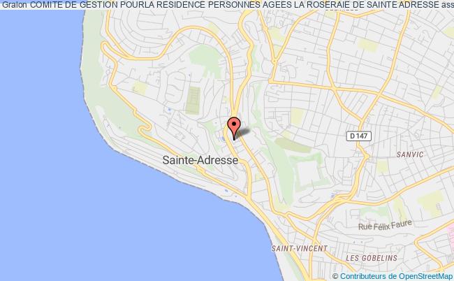 plan association Comite De Gestion Pourla Residence Personnes Agees La Roseraie De Sainte Adresse Sainte-Adresse