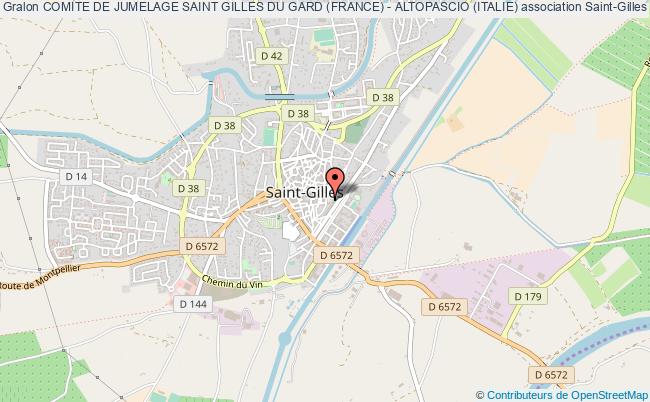 COMITE DE JUMELAGE SAINT GILLES DU GARD (FRANCE) - ALTOPASCIO (ITALIE)