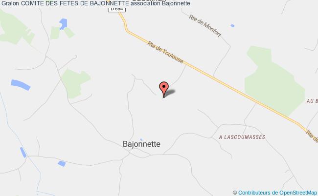 COMITE DES FETES DE BAJONNETTE