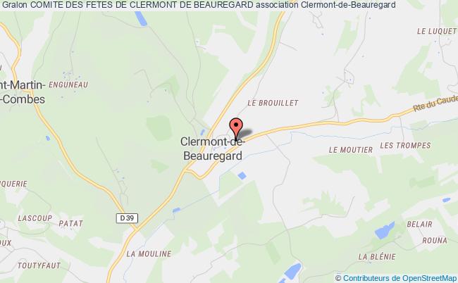 COMITE DES FETES DE CLERMONT DE BEAUREGARD