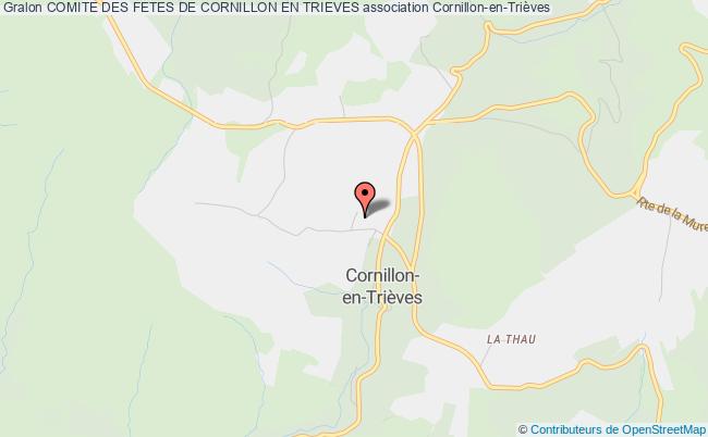 COMITE DES FETES DE CORNILLON EN TRIEVES