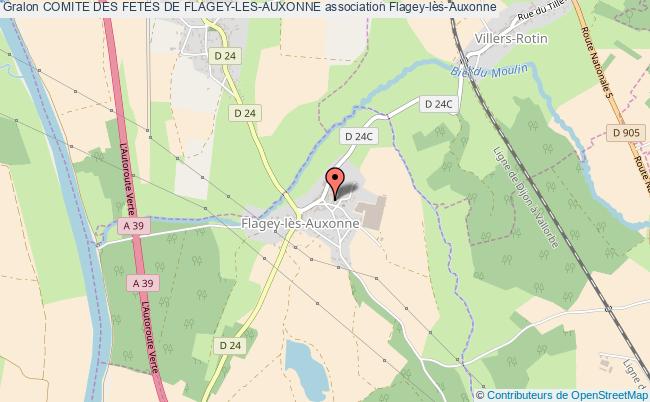 plan association Comite Des Fetes De Flagey-les-auxonne Flagey-lès-Auxonne