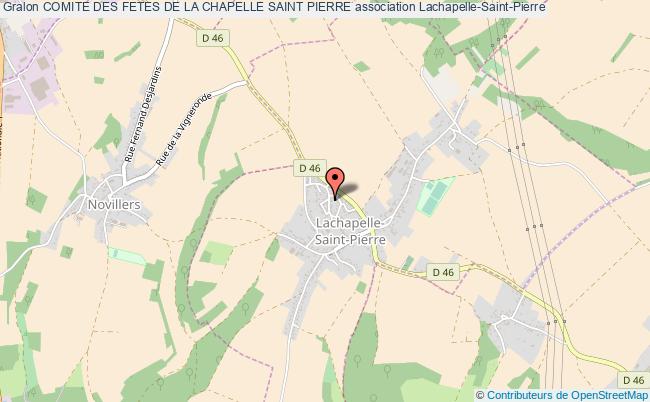 plan association Comite Des Fetes De La Chapelle Saint Pierre Lachapelle-Saint-Pierre