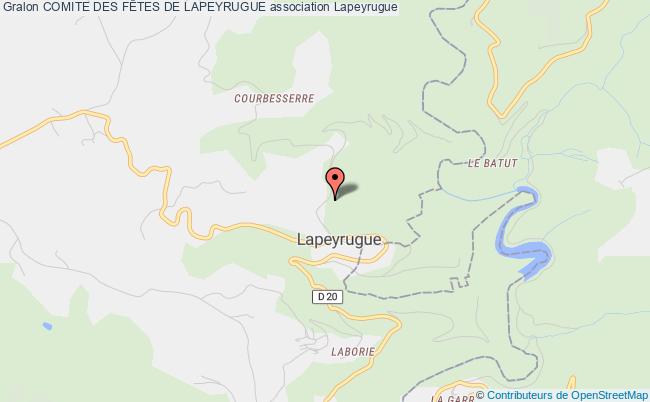 COMITE DES FÊTES DE LAPEYRUGUE