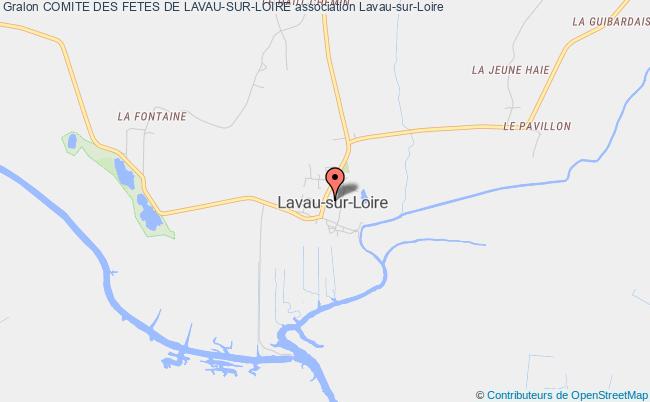 plan association Comite Des Fetes De Lavau-sur-loire Lavau-sur-Loire