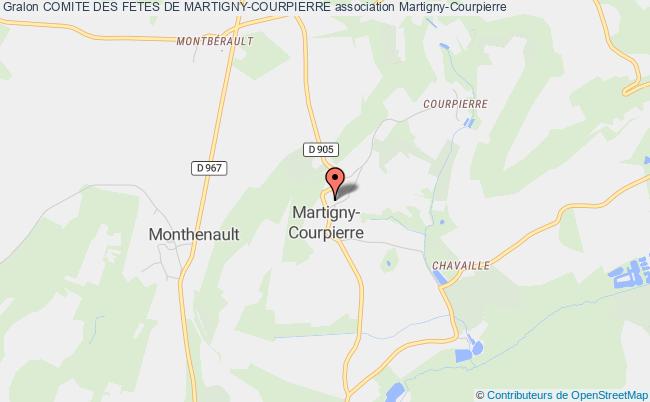 COMITE DES FETES DE MARTIGNY-COURPIERRE