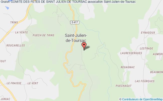 COMITE DES FETES DE SAINT JULIEN DE TOURSAC