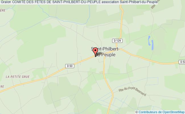 plan association ComitÉ Des FÊtes De Saint-philbert-du-peuple Saint-Philbert-du-Peuple