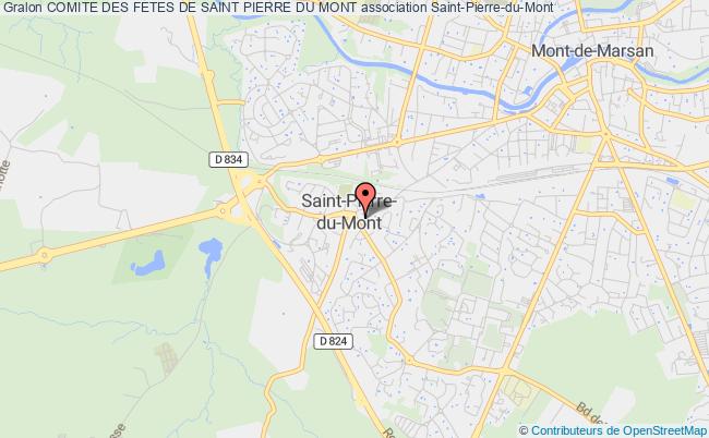 plan association Comite Des Fetes De Saint Pierre Du Mont Saint-Pierre-du-Mont