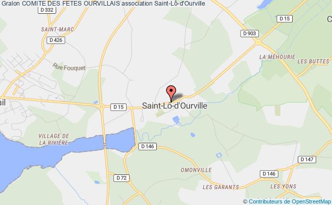 plan association Comite Des Fetes Ourvillais Saint-Lô-d'Ourville