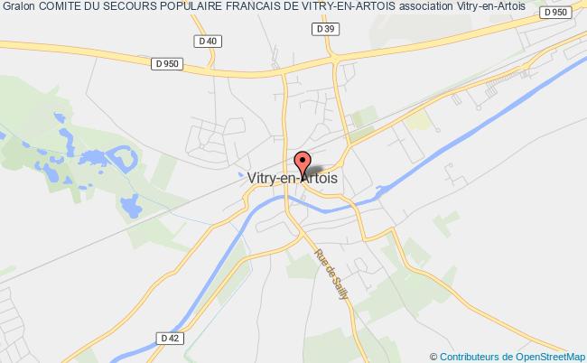 COMITE DU SECOURS POPULAIRE FRANCAIS DE VITRY-EN-ARTOIS