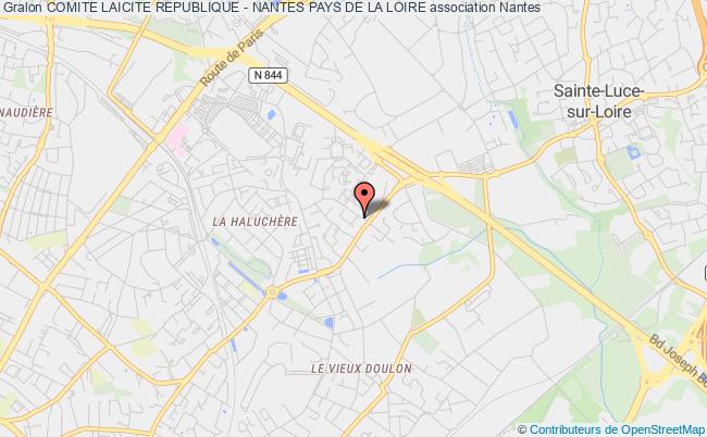 plan association Comite Laicite Republique - Nantes Pays De La Loire Nantes