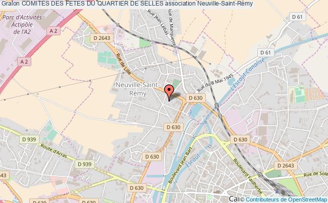 plan association Comites Des Fetes Du Quartier De Selles Neuville-Saint-Rémy