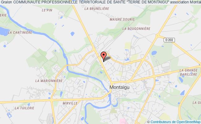 plan association Communaute Professionnelle Territoriale De Sante "terre De Montaigu" Montaigu