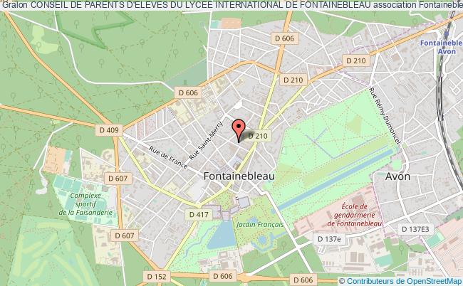 plan association Conseil De Parents D'eleves Du Lycee International De Fontainebleau Fontainebleau