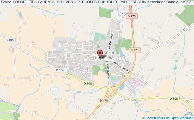 plan association Conseil Des Parents D'eleves Des Ecoles Publiques Paul Gauguin Saint-Aubin-d'Aubigné