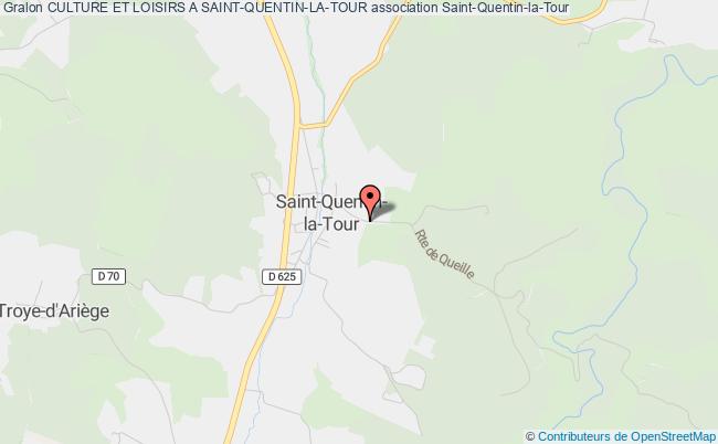 plan association Culture Et Loisirs A Saint-quentin-la-tour Saint-Quentin-la-Tour