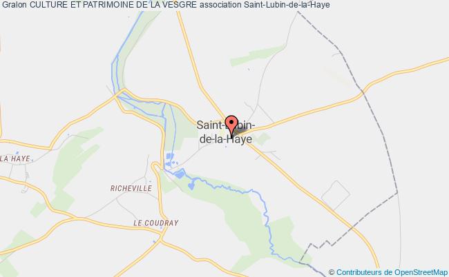 plan association Culture Et Patrimoine De La Vesgre Saint-Lubin-de-la-Haye