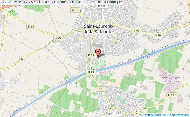 plan association Dansons A St Laurent Saint-Laurent-de-la-Salanque