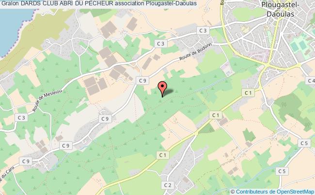 plan association Dards Club Abri Du Pecheur Plougastel-Daoulas