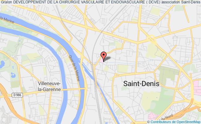plan association DÉveloppement De La Chirurgie Vasculaire Et Endovasculaire ( Dcve) Saint-Denis